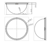 Wp Haton, Beko Intermediate Proofer Round Cups For Tray Hole Diameter 191mm