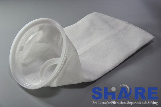 Industrial Liquid Filter Bags Standard Felt Polyester Filter Bag Rating 1-2000 UM