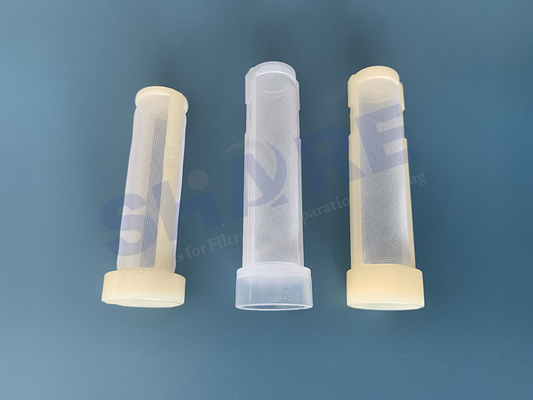 PA Molded Transfusion Blood Tubular Filters With Nylon Mesh 40micron