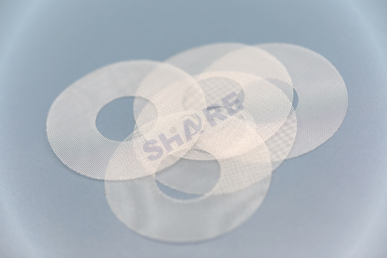 20 Mesh 900 Micron Polyester Filter Mesh Pieces Cutted PET Mesh Discs