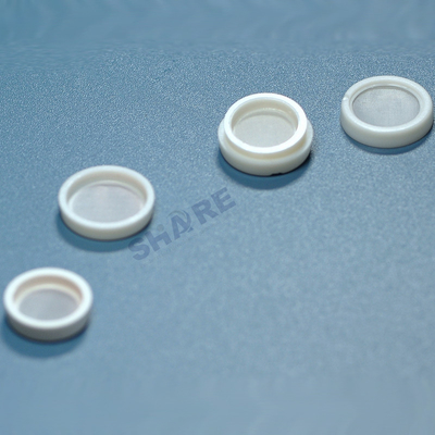 Infusion Disc Filter 25µM Nylon Mesh OD15.7×3.0mm Housing In White PA6