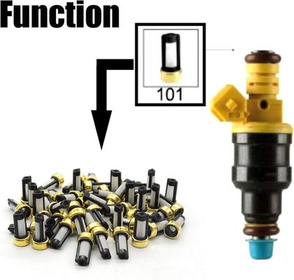 Universal Fuel Injector 101 Micro Basket Filter 6mm X 3mm X12mm For Asnu03c Repair Kit