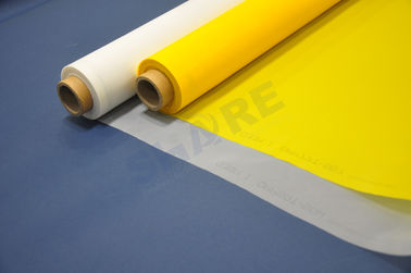 Yellow Screen Printing Meshes Monofilament Yarn Type For Glassware Printing