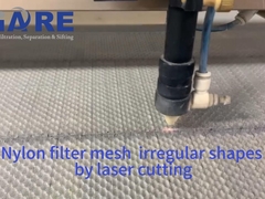 Nylon Polyester Filter Mesh Hình dạng không đều được cắt bằng laser theo kích thước tùy chỉnh