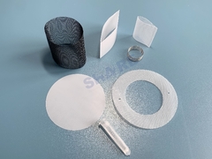 Bộ phận lọc lưới được chế tạo bằng nylon polyester PE PP ống thép không gỉ